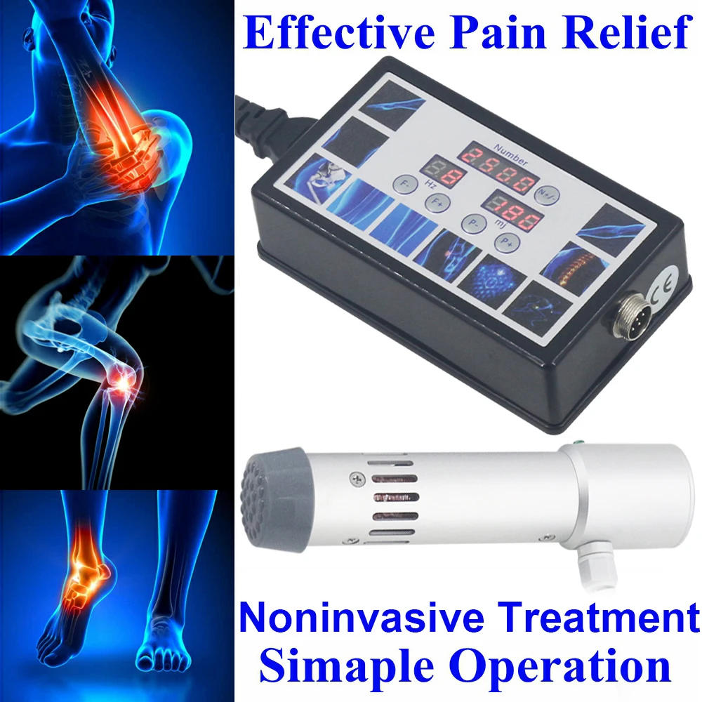 300MJ Shockwave Therapy Machine ED Treatment Tibial Stress Syndrome Pain Relief Body Muscle Massage Easy Operation Shock Wave