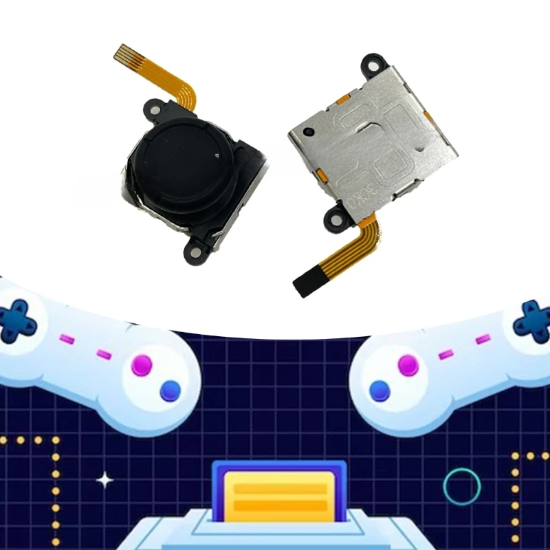 O polegar analógico da vara do metal aumenta a precisão do polegar para o gamepad