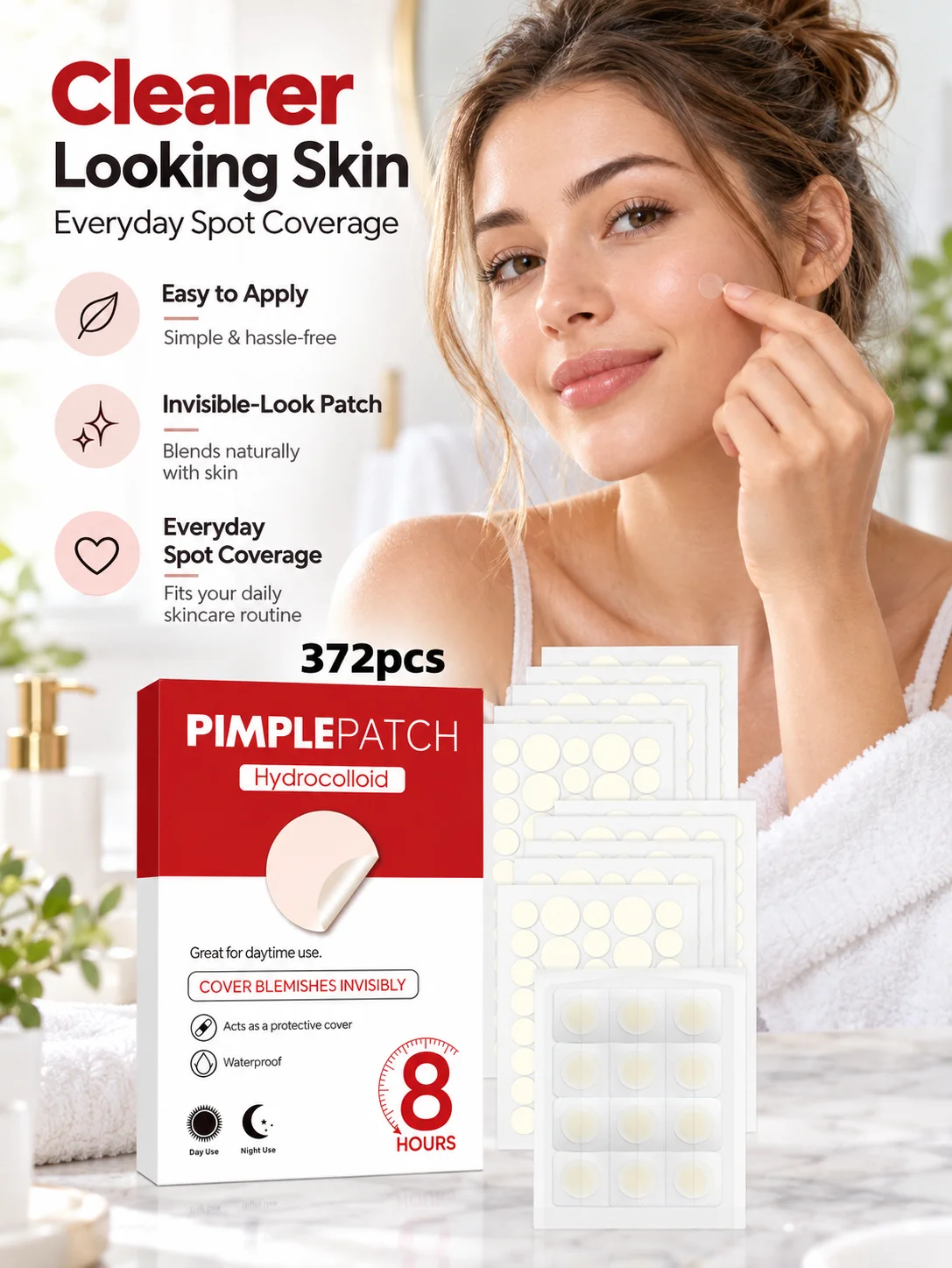 Hydrokoloidowe plastry na prze – Skincare Moisturizer recenzja i cena
