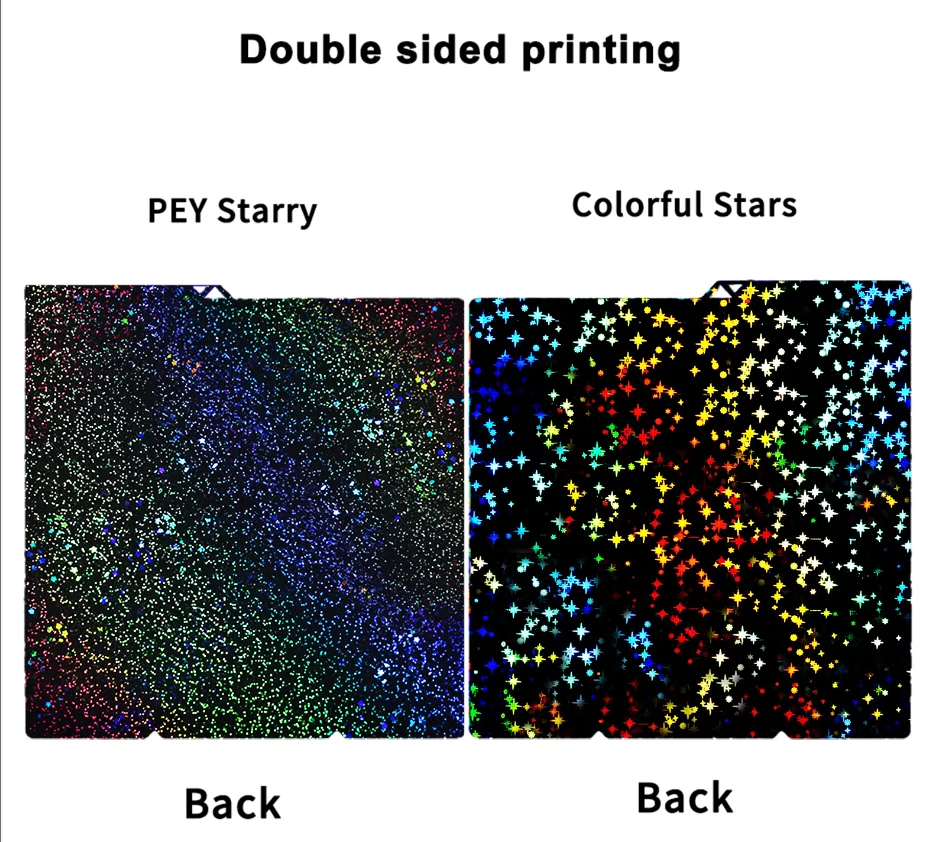 For Anycubic Kobra S1 Plate Pei Sheet 264x276mm Textured Kobra X Combo Build Plate Double Sided PEO PET Kobra S1C build Plate image 3