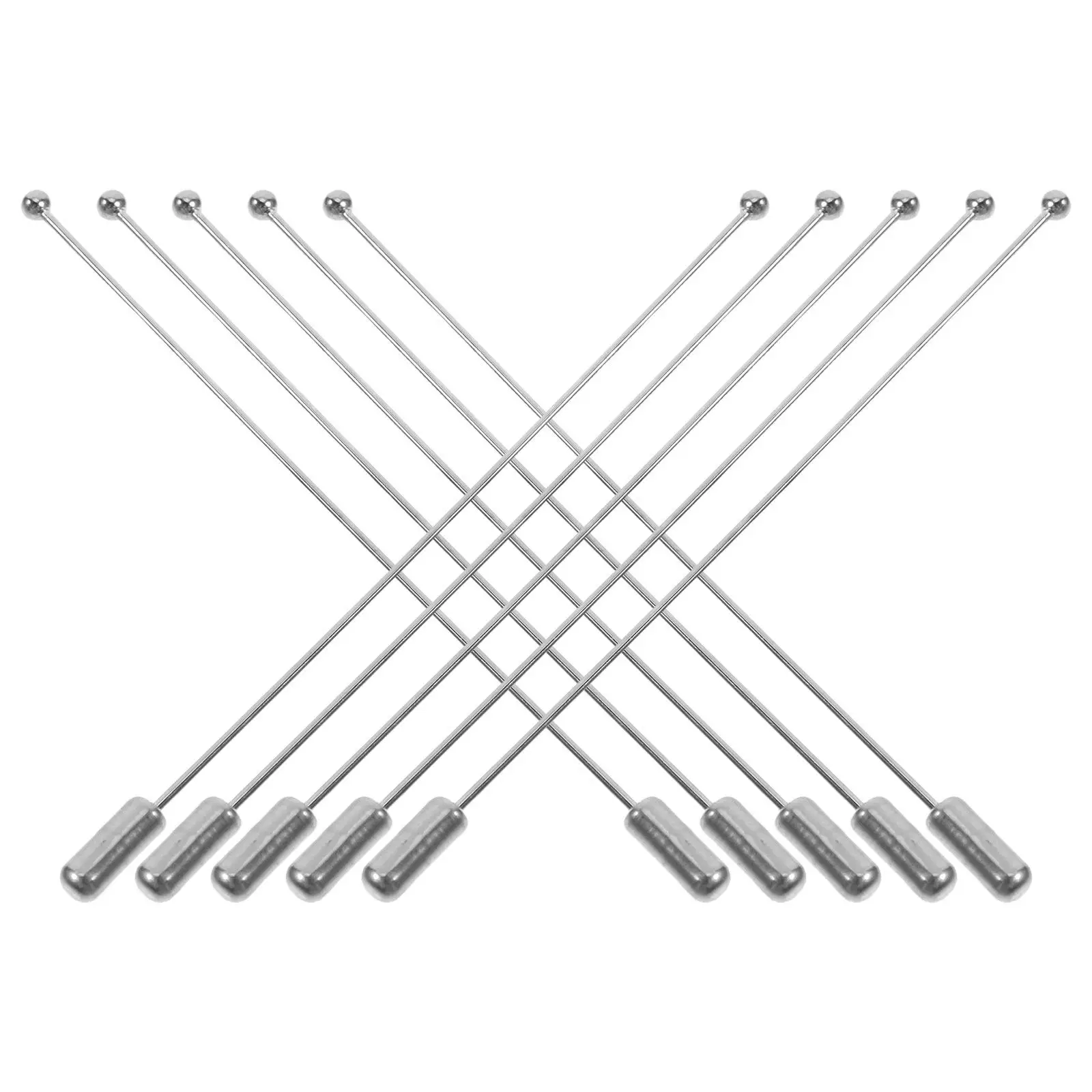 30 Pcs DIY Pin with Stopper Brooch Stick Pins for Clothes Jewelry Lapel Corsage Bouquet