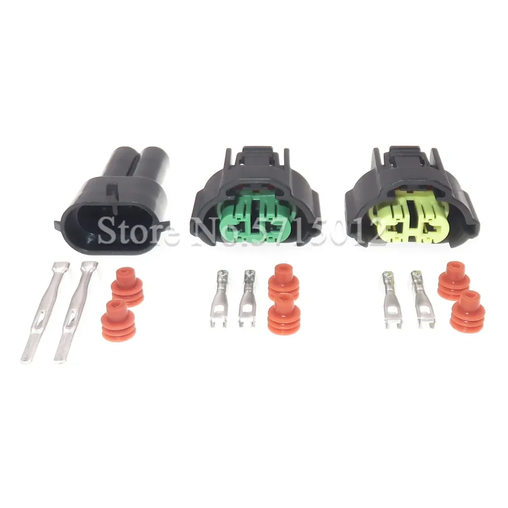 2 Hole 6189-0935 Car Fog Lamp Socket Automotive Connector Equivalent For Japanese IAT MAT Applications Mazda Toyota