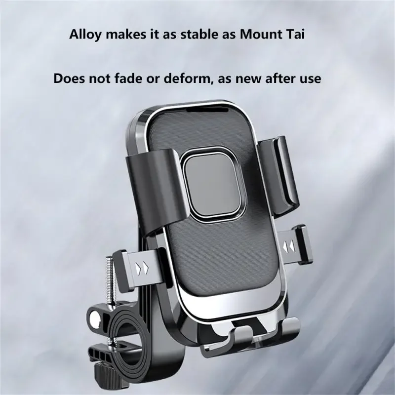 Motorcycles Bicycles Phone Holder Free Rotation Mobile Phone Navigation Bracket For Riding Shockproof For iPhone Xiaomi Samsung