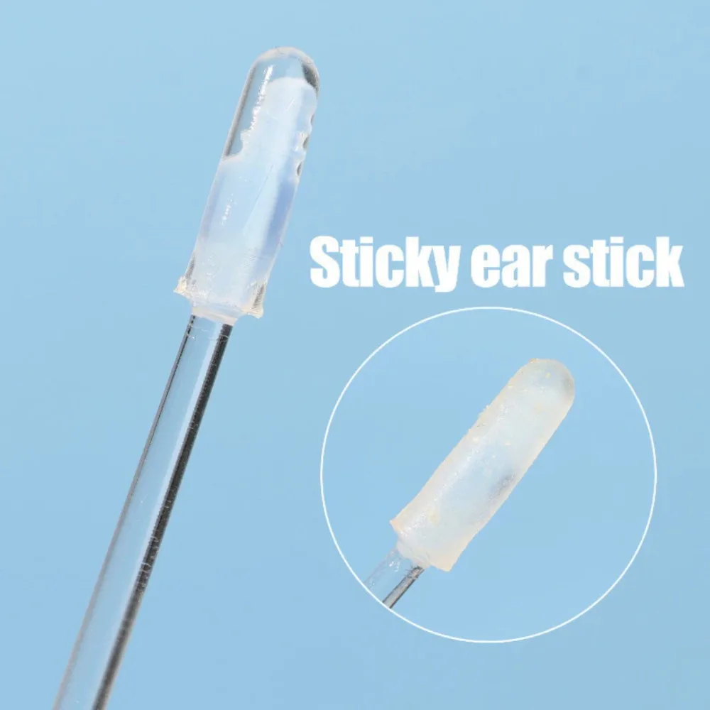 24pcs Ear Sticks Disposable Ear Droppings Cotton Swabs That Do Not Harm The Ears for Children Adults To Use As Ear Cleaning Tool