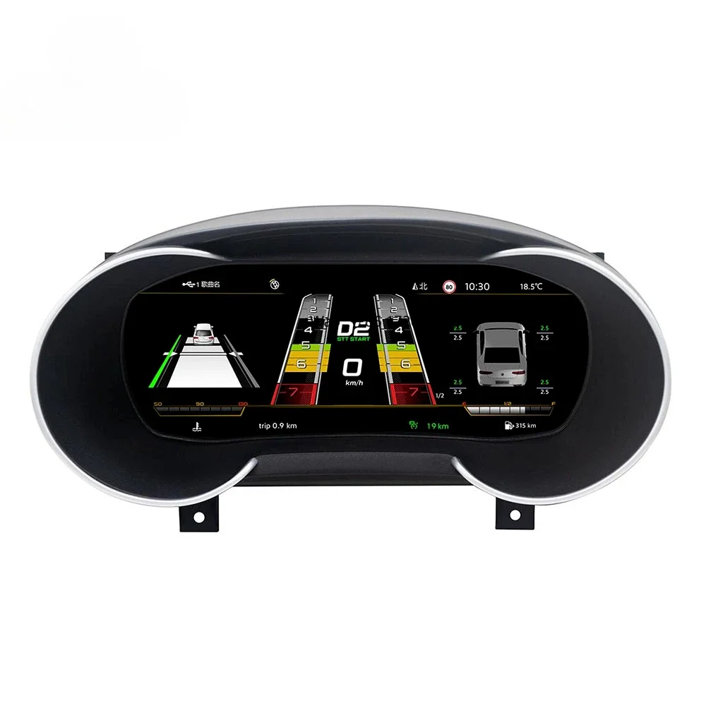 

LCD Dashboard Instrument Assembly for A3 8P 2003 2004 2005 2006 2007 2008 2009 2010 2011 2012 2013