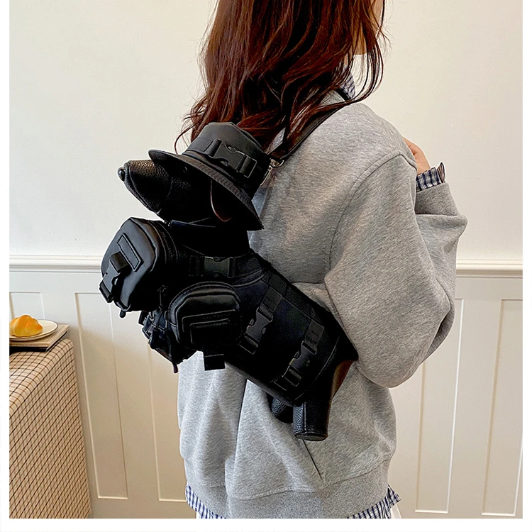 2026 Novelty 3D Dachshund Shaped Bag for Women with Mini Hat Buckle Design Cartoon Crossbody Streetwear Fashion Shoulder Purse