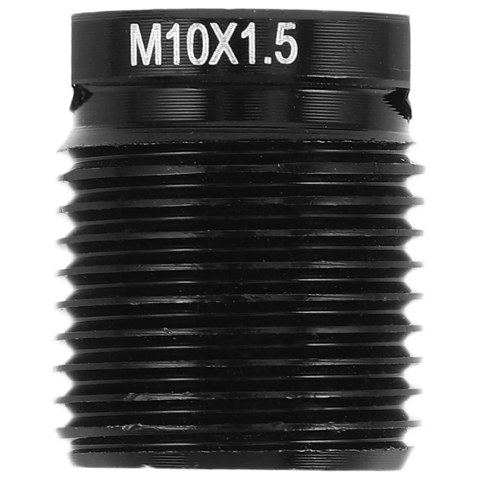 Universal Black M10 Shift Knob Gear Shifter Adapter Manual Automatic Aluminum Thread Boot Connector Interior Replacement