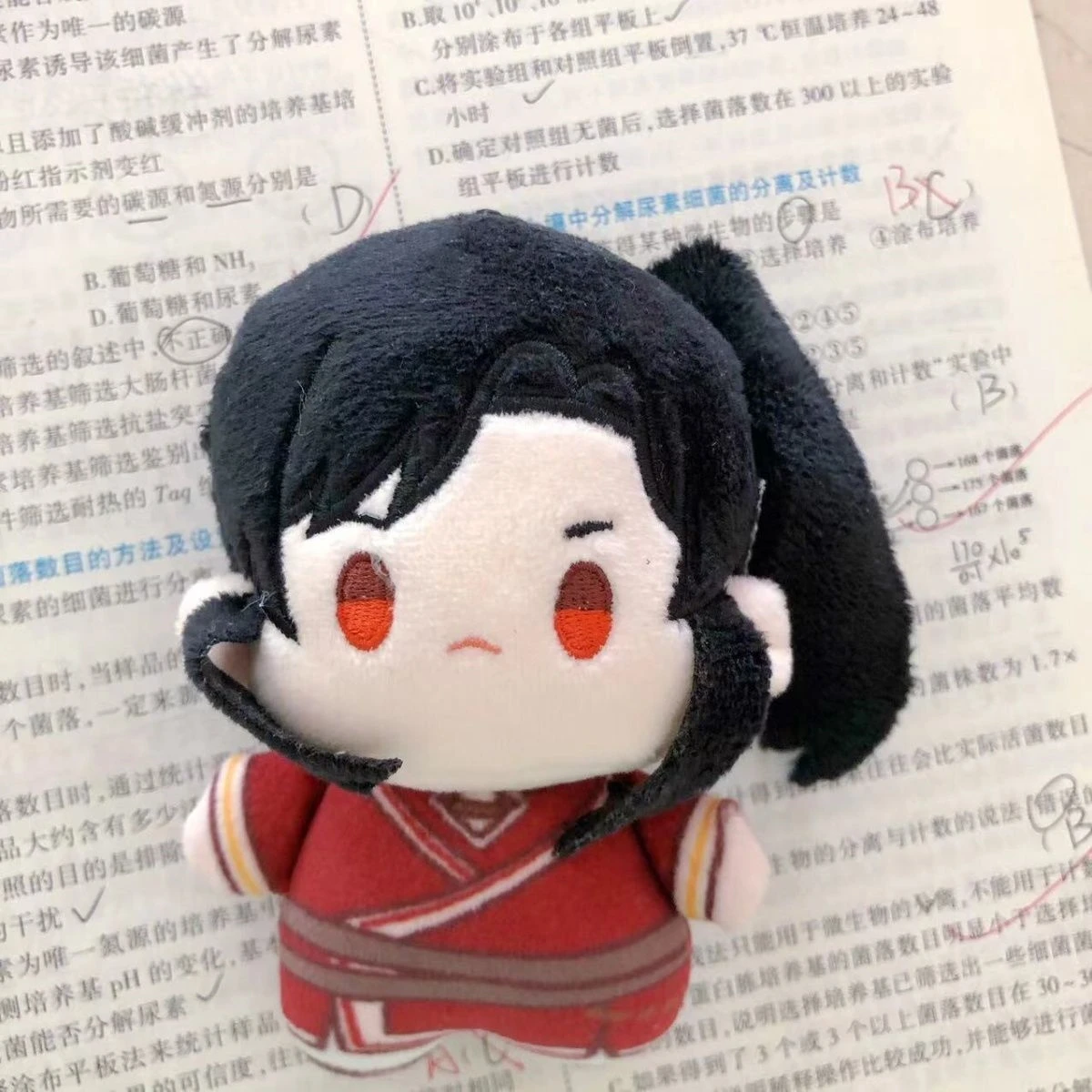 Anime Tian Guan Ci Fu/Heaven Official's Blessing Xie Lian Hua Cheng Cosplay muñeca de algodón impresa lindo colgante, regalo de Ambitus