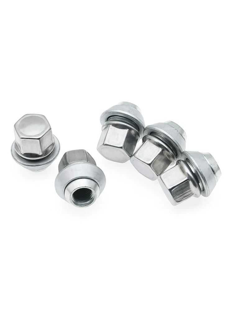 1/2/5/10 pièces écrous de roue en acier allié M12x1.5 pour Ford Fiesta Mondeo c-max boulon cosse goujon écrou de pneu SFN-12150033 écrous de roue