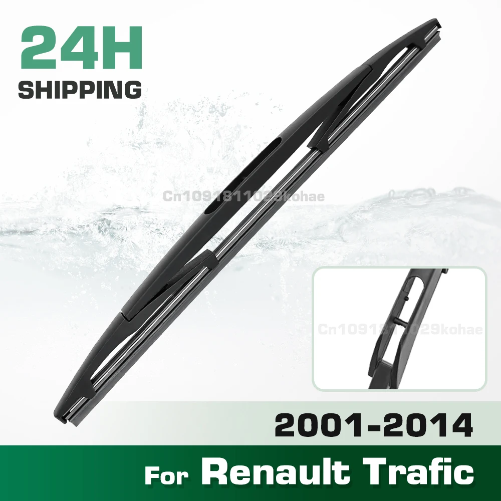 GREATROAD Wiper 16 "ใบปัดน้ําฝนด้านหลังชุดสําหรับ Renault Trafic 2001 - 2014 กระจกกระจกหน้าต่างแปรง