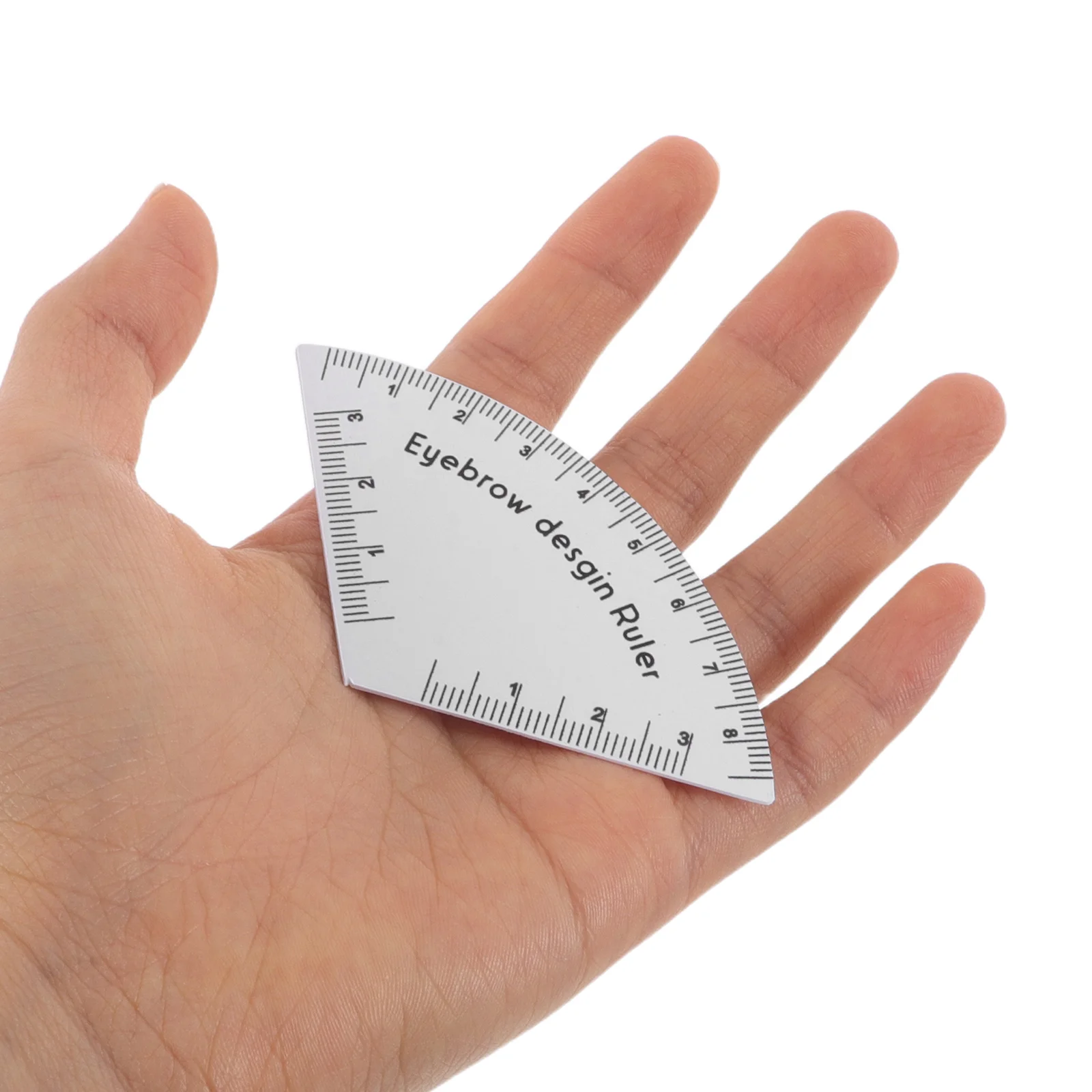 Eyebrow Ruler Stencil Adhesive Reusable Brow Mapping Guide Makeup Eyebrow Measuring Tool Precise Symmetry Drawing Tool for Daily