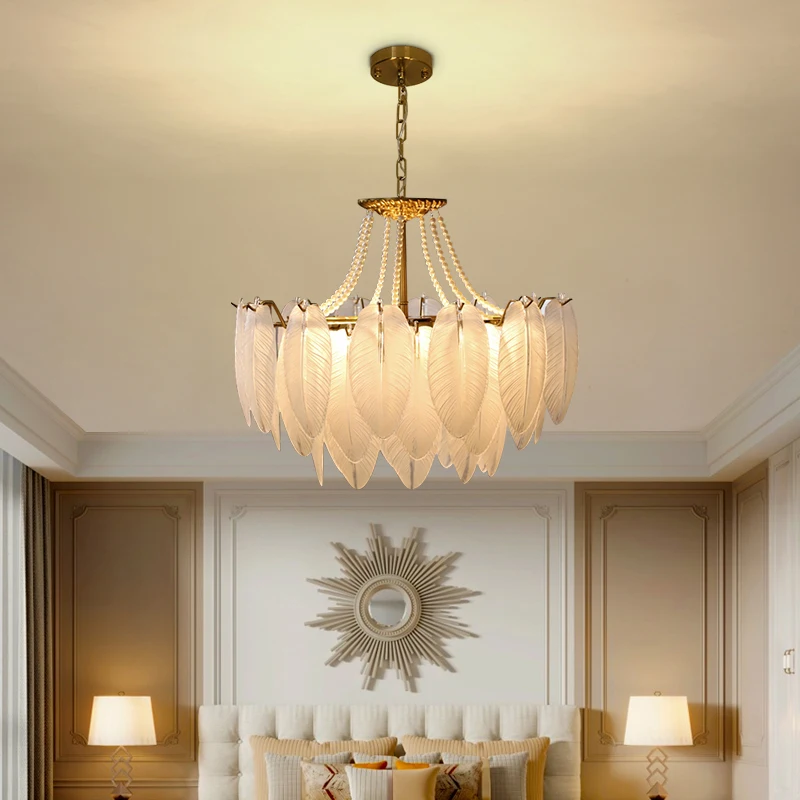 Luxury Bedroom Chandeliers LED Morden Style Hotel Hall Living Room Restaurant For Ceiling Decor Indoor Hanging Light Fixture