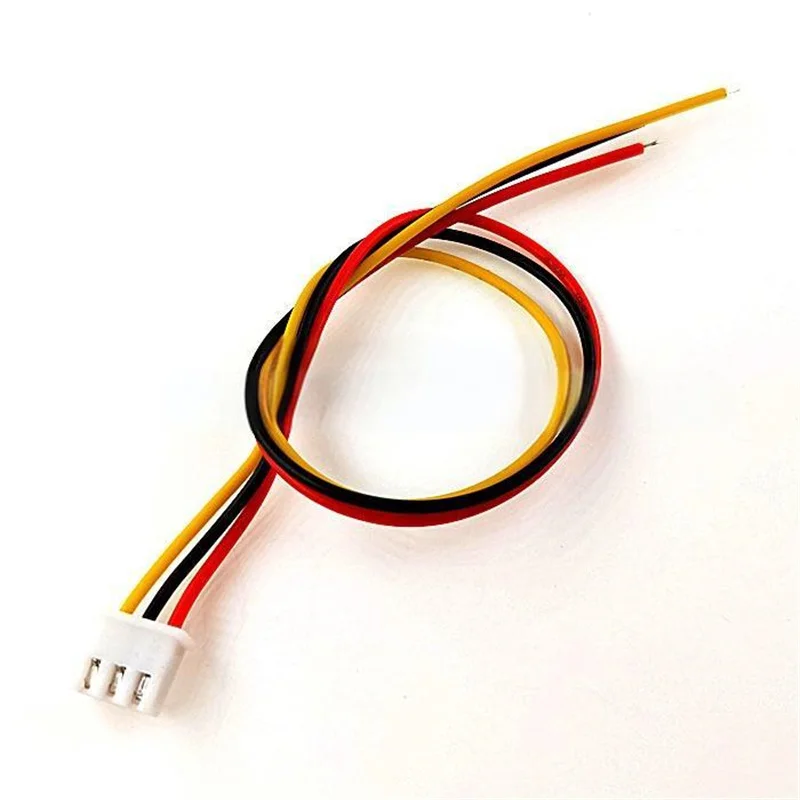 20 قطعة XH2.54mm سلك إلكتروني ملون سلك واحد نهاية 2P/3P/4P/5P/6P/7P/8P/9P/10P 10 سنتيمتر/20 سنتيمتر/30 سنتيمتر