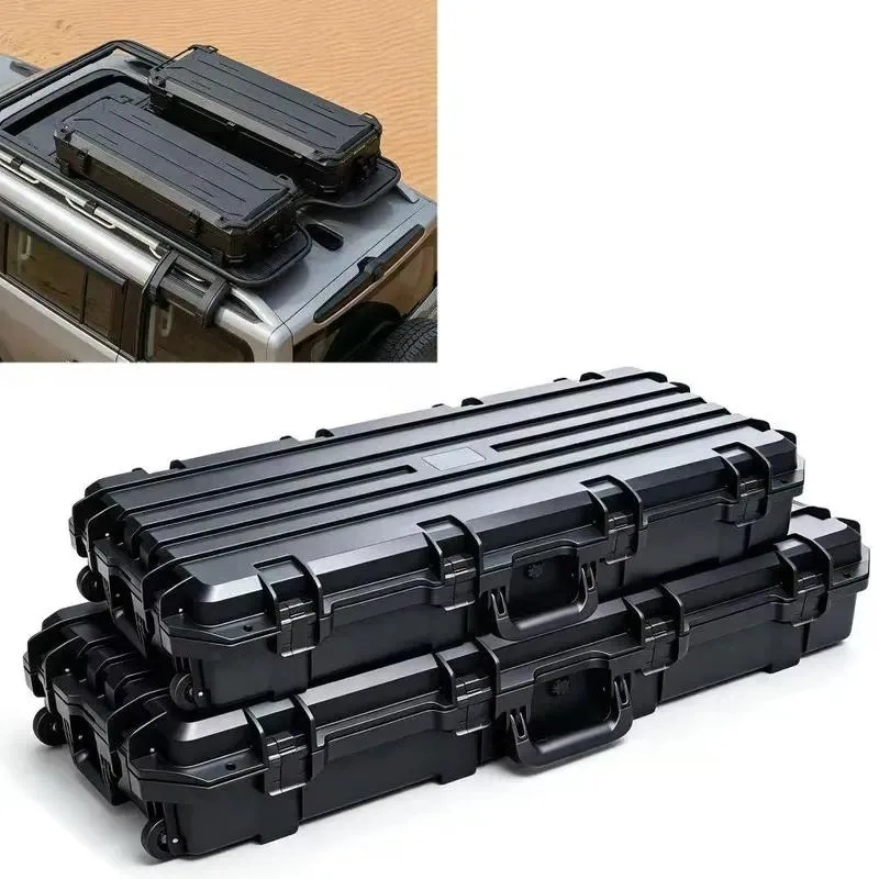 High Quality Waterproof 48L Car Roof Box Cargo Trunk Storage Container