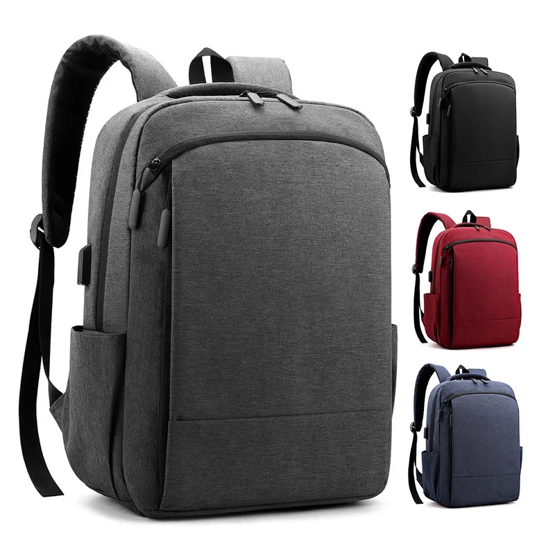 New casual bag large capacity backpack expandable computer bag men\'s business backpack