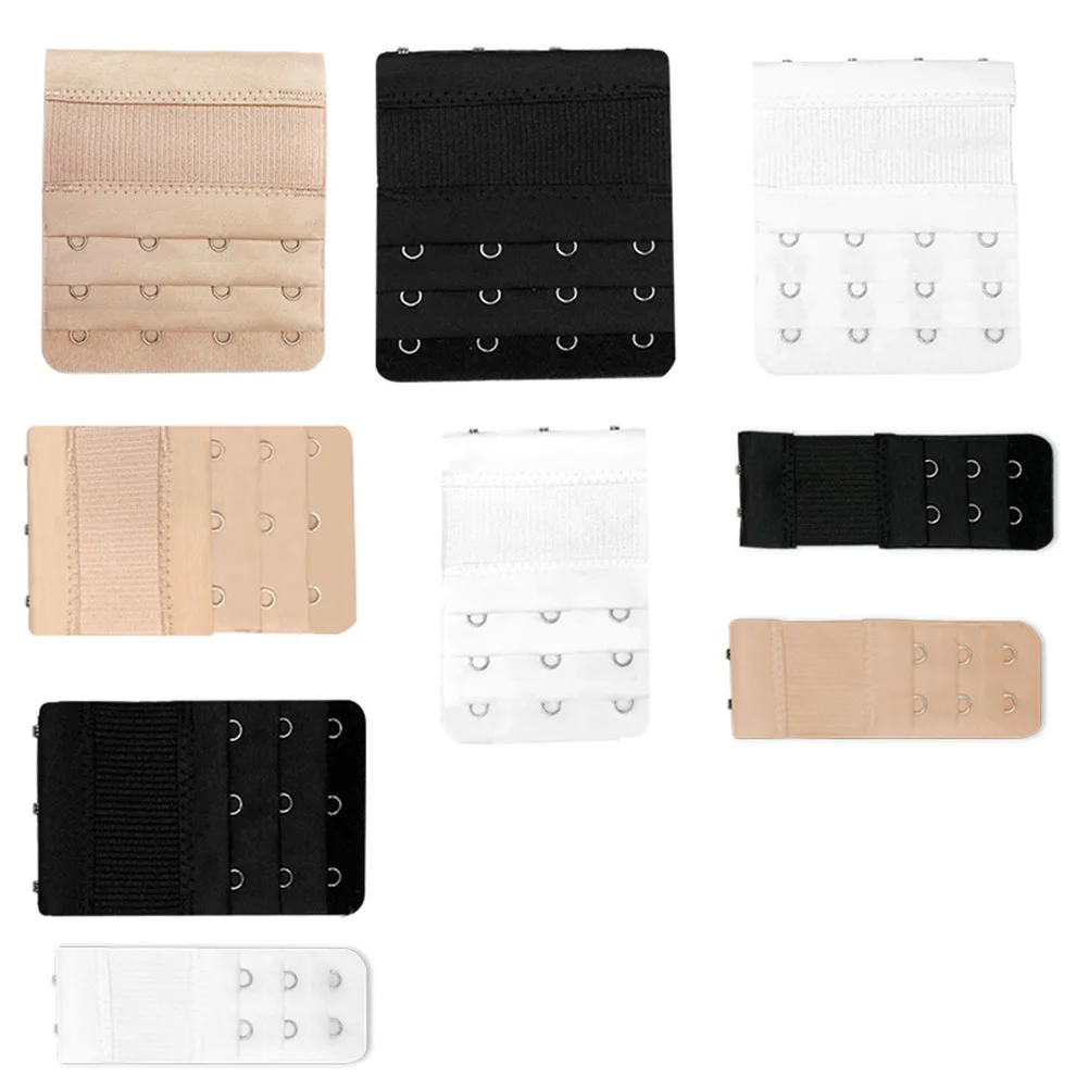 Extensions de soutien-gorge à 3 rangées, 9 pièces, taille réglable, boucle de soutien-gorge confortable, gain de poids de grossesse, Extension de sous-vêtements