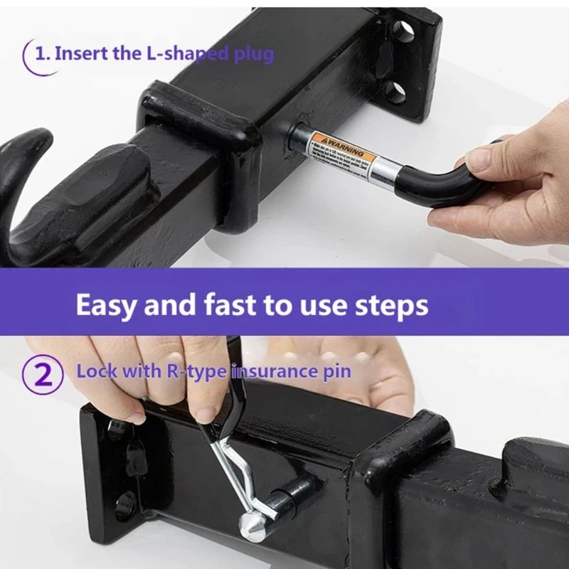   Receiver Accessory Retaining Pin and Clip Set, 4 Complete Pairs