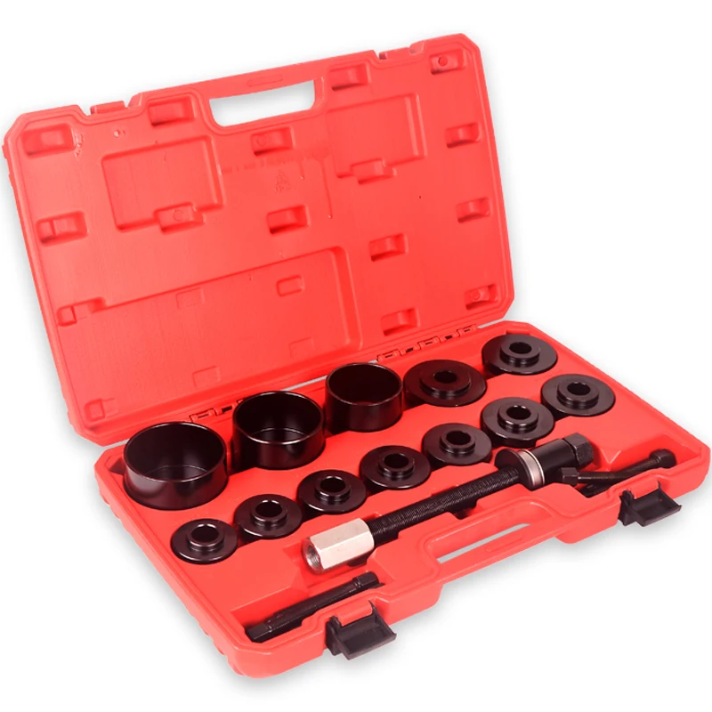 

19Pcs Bearing Removal Tools Set Front Wheel Bearing Disassembly and Assembly Tools Kit Automotive Workshop Repair Tool