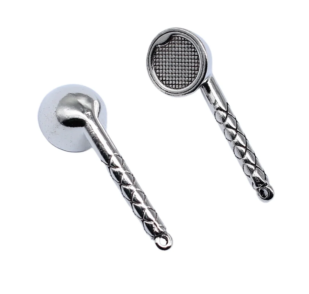 

5pcs 38x13mm Zinc alloy metal tibetan silver plated charm T0708 for jewelry making