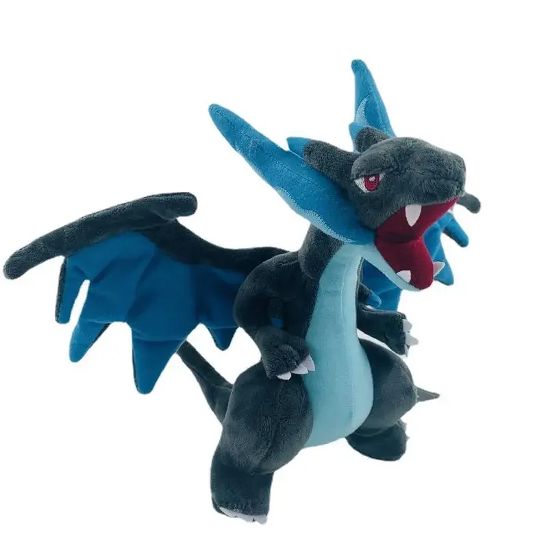 5pcs/lot 23cm Pokemon Mega Charizard Plush Toys Cartoon Mega Evolution X & Y Charizard Plush Doll Soft Stuffed Animals Toys Gift