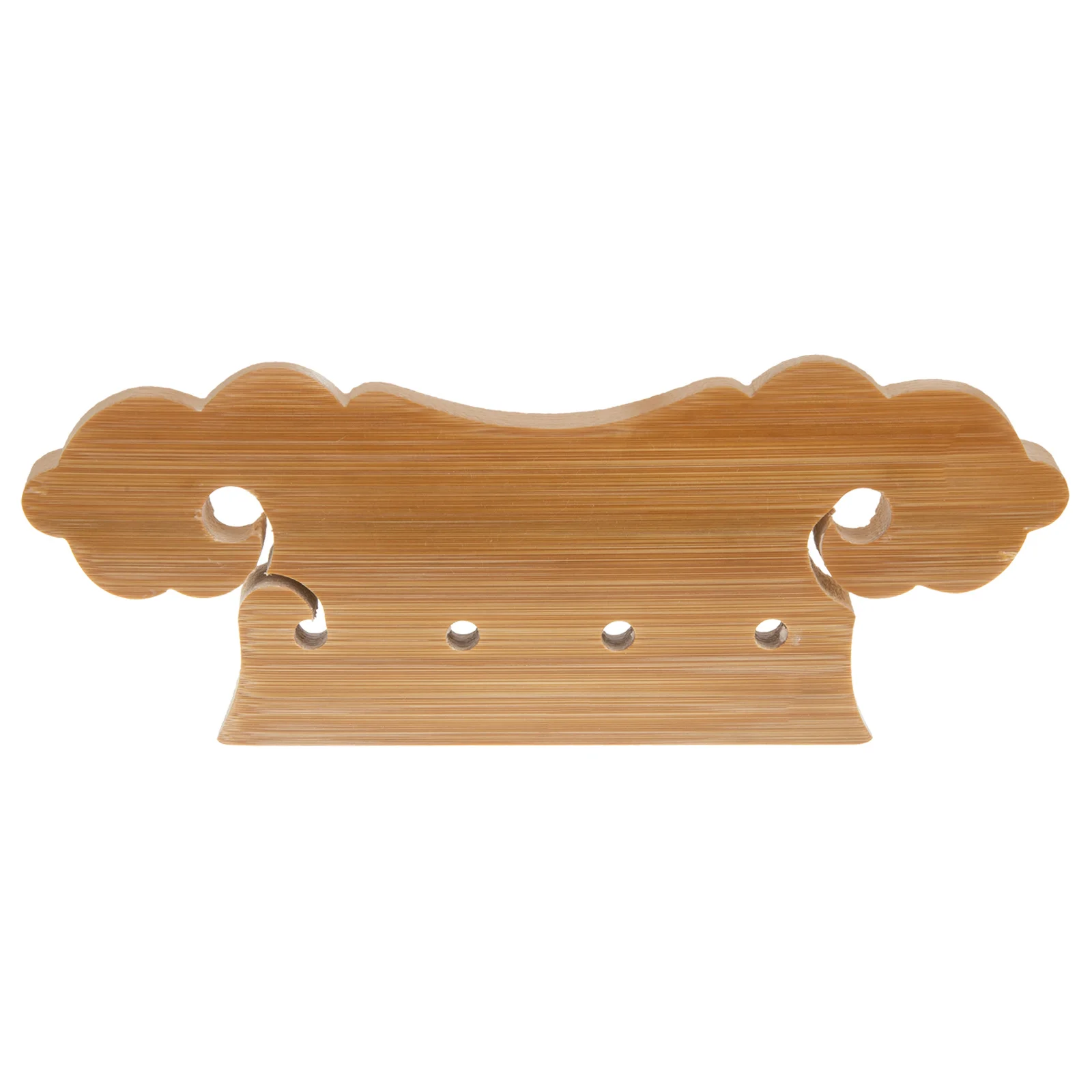 

Pipa Bridge Part Replacement Hard Tail Musical Instrument Supplies Bamboo Tailpiece Lute Child