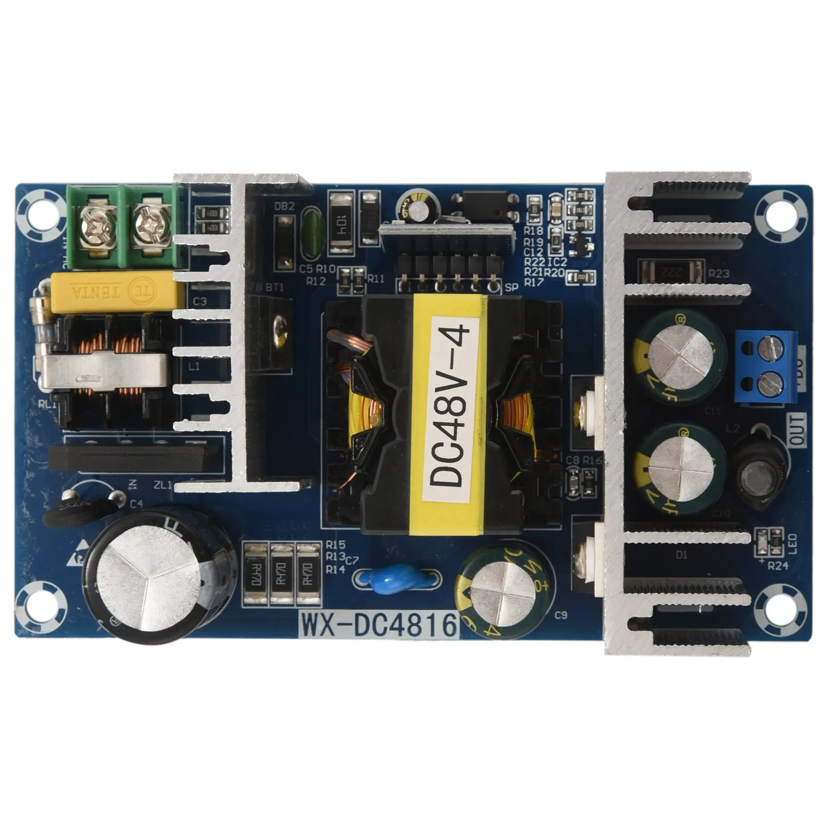 Fits for AC Converter 110V 220V to DC 48V MAX 4A 200W Voltage Regulated Transformer Switching Power Supply