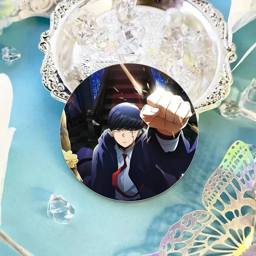 Anime Mashle Magic And Muscles Badge Tinplate Meme Round Brooch For Hat Bag Creative Lapel Jewelry Accessories Gifts view 5