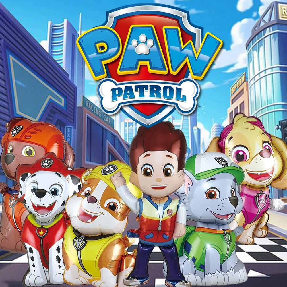 

PAW Patrol Cartoon Figure Dog Balloon Aluminium Foil Inflatable Themed Birthday Party Festival Decoration Children's Supplies
