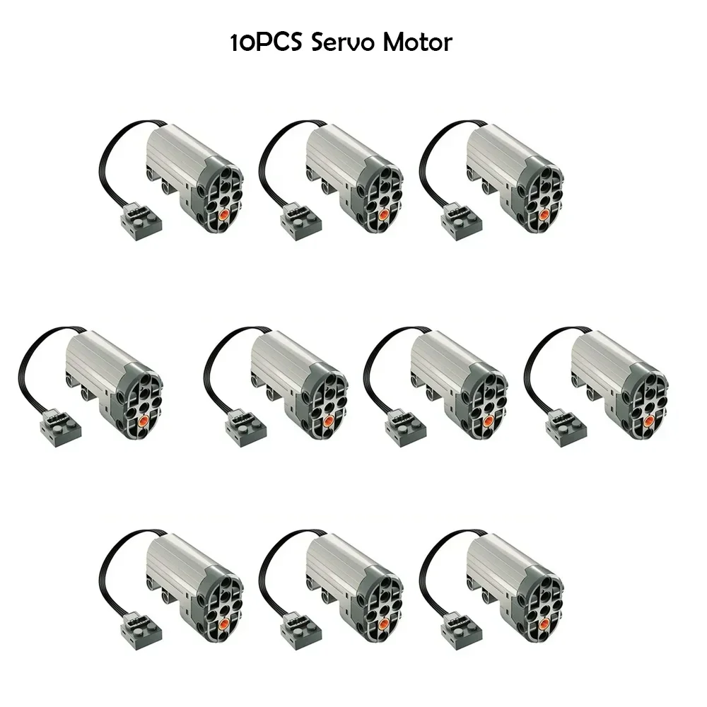 Power Functies M L XL Motor Servomotor Technisch onderdeel 8882 8883 88003 88004 MOC Bouwsteenspeelgoed Compatibel met Legoeds-auto