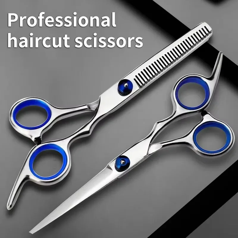 Household Pet Grooming Shears Smooth Cutting Round Head Scissors for Puppy Kitten