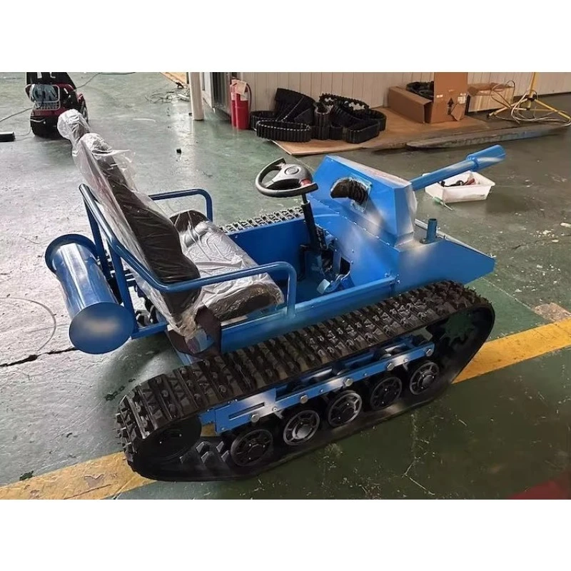 Customized Rubber Tracked Chassis Rubber Track Undercarriage Chassis Platform Chassis