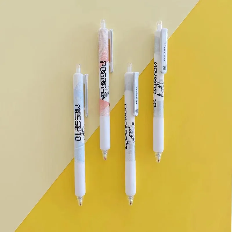 1PCS Football Clothes Limited Neutral Pen Creative Carbon Black ST Head Quick Dry Brush Topic Signature Pen