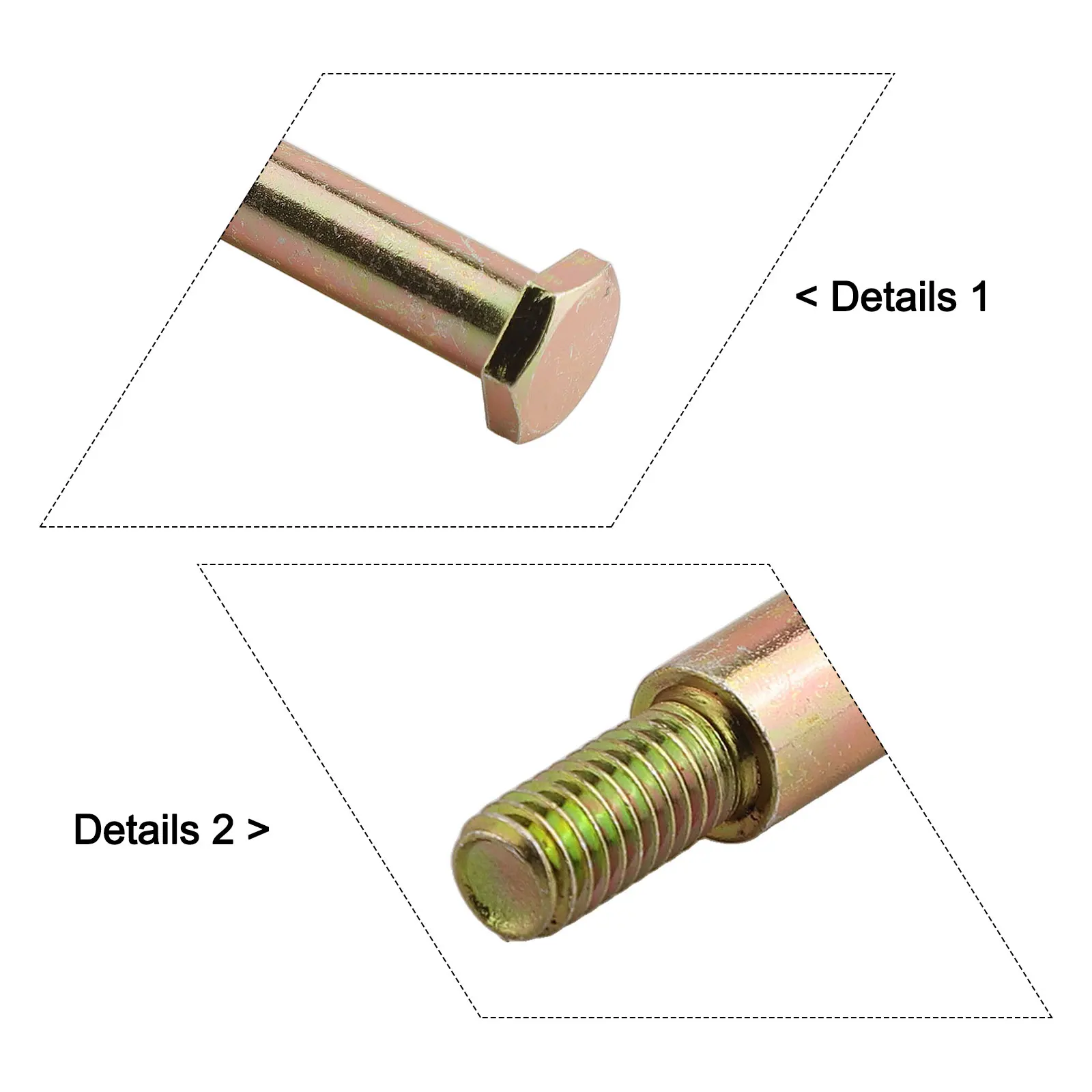 

Lock Nuts Deck Wheel Bolts Deck Wheel Bolts 938-3056 184219 3/8-16 Thread Deck Wheel Bolts Lock Nuts Practical New