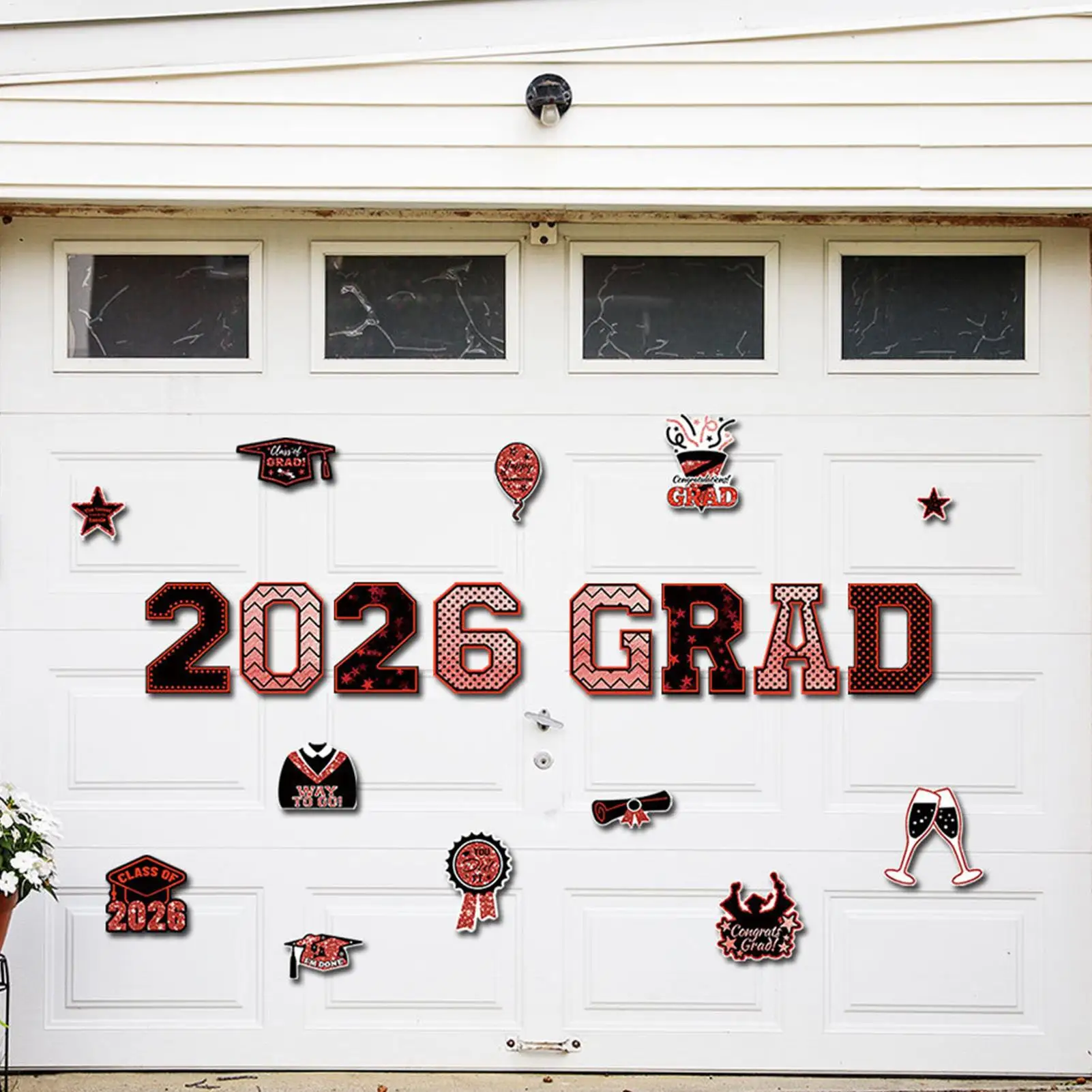 Car Magnet 20 Piece Reusable Vehicle Decorations 2026 Graduation Refrigerator Magnets For Garage Doors Fridges Mailboxes