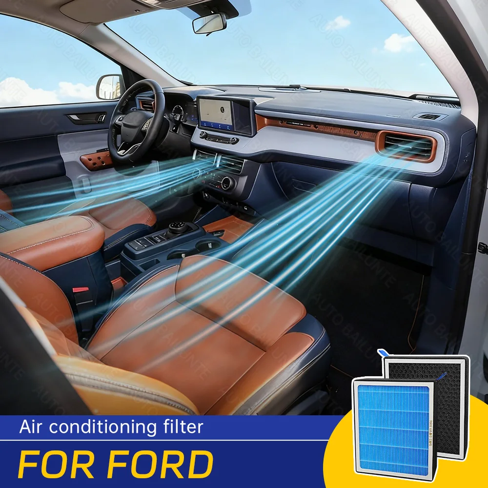 

Комплект для замены воздушного фильтра кондиционера для Ford Maverick 2022-2025 гг., аксессуары для салона автомобиля Ford Maverick