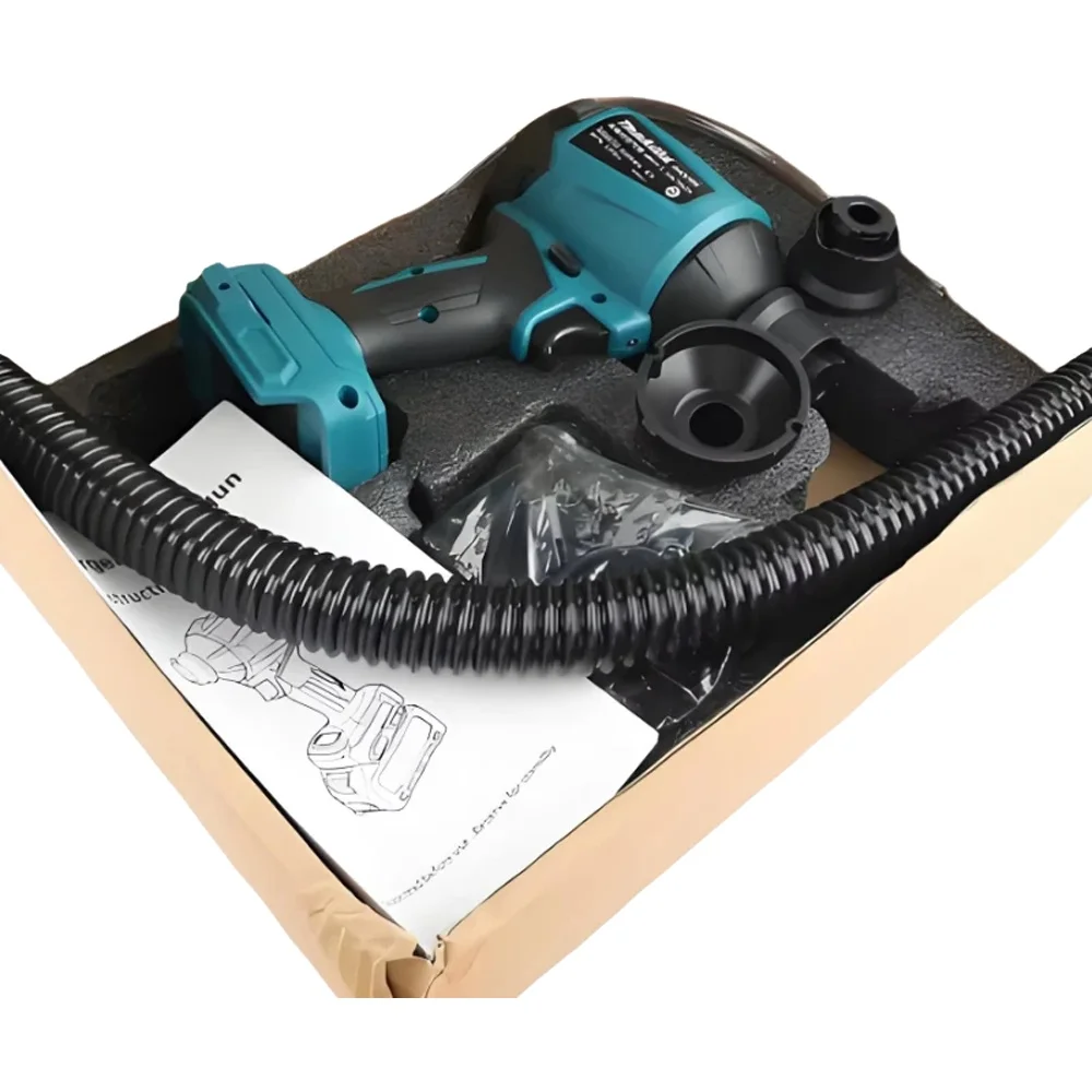 Neue Batterie, Original Makita DAS180 18V Wiederaufladbare Druckluftpistole |   Leistungsstarker Akku-Gebläse, ideal zum Reinigen schwer zugänglicher, schmaler Bereiche