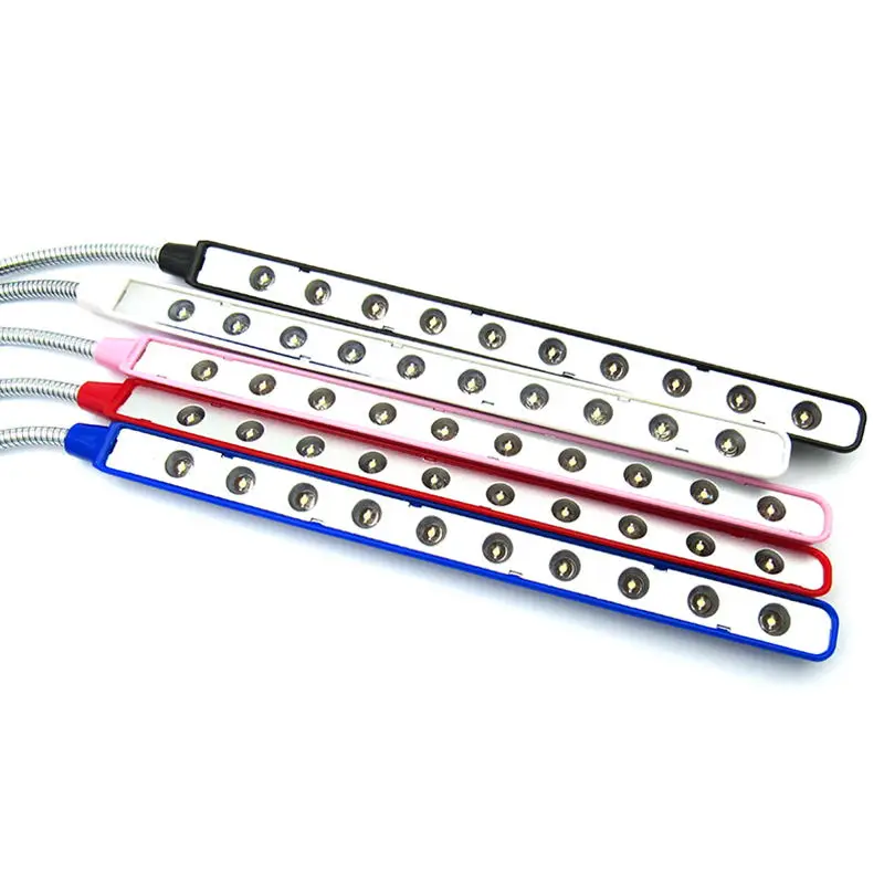 1 pz USB LED Light Lamp Notebook colore perfetto Strong Light Computer Eye Protection Light Usb Light Metal 10 Light
