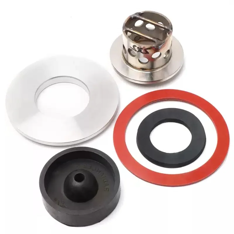 1Pcs stainless steel combination, casting machine rubber ring silicone gasket, for casting, jewelry processing
