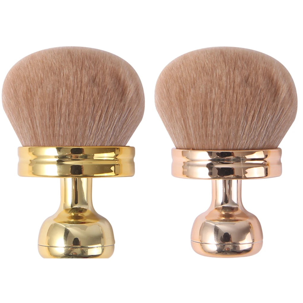 Nuovo pennello per trucco super morbido Pennello per cipria extra soffice con testa a fungo Pennello per fard multiuso Strumenti di bellezza Commercio all'ingrosso