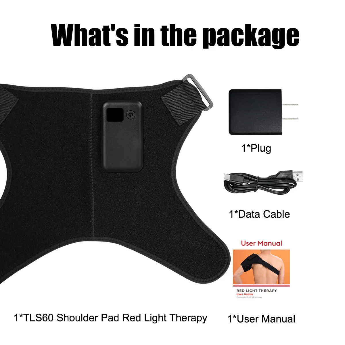 Ideaterapia US Plug Dispositivos de terapia próxima Envoltório de terapia de luz LED para alívio da dor no ombro