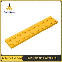 10pcs Compatible MOC Brick Parts 3832 Plate 2 x 10 Building Block Particle DIY Assmble Kid Puzzle Brain Toy Birthday Gift