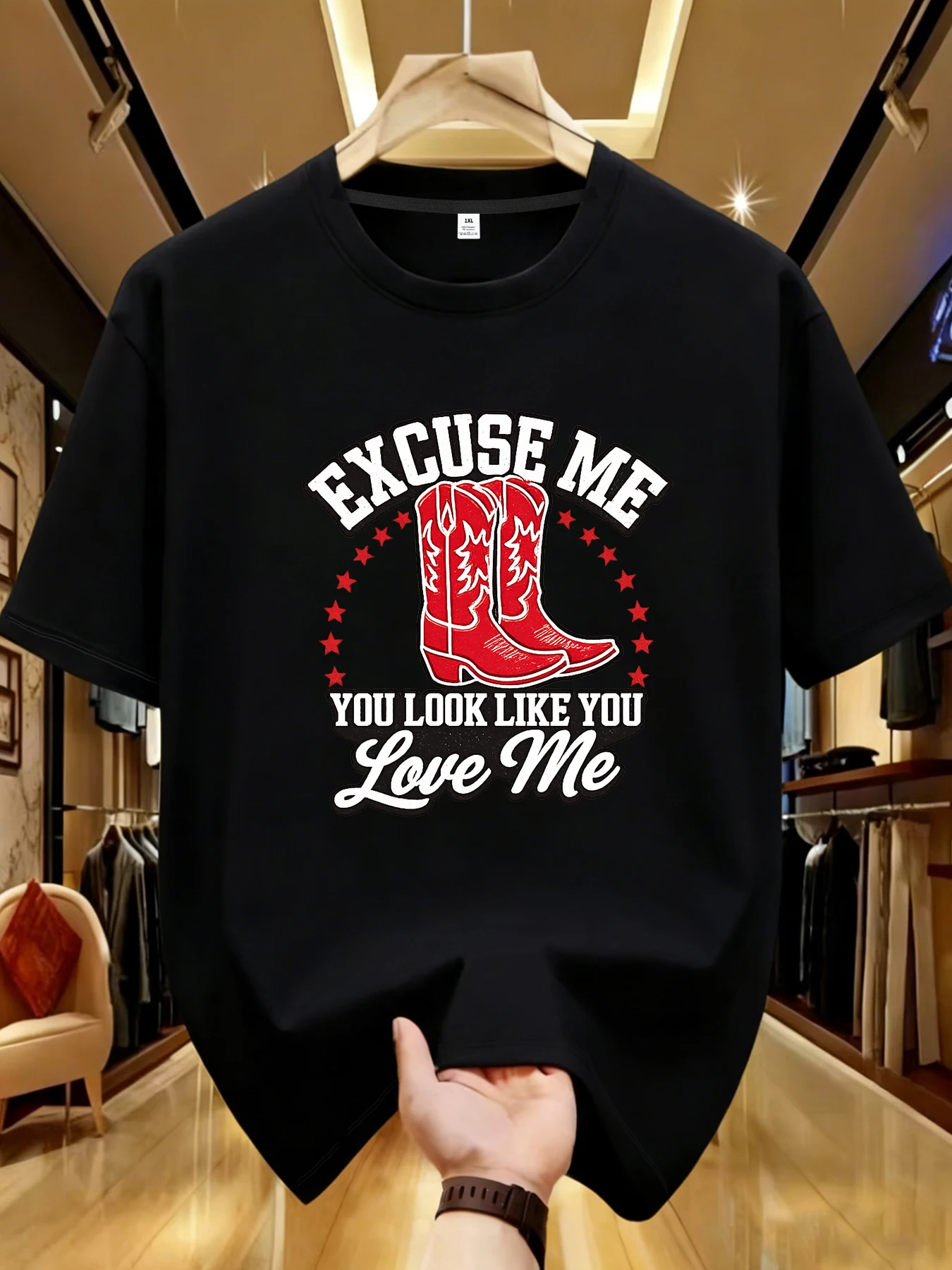 

【WDS01229】Letter printing plus size women's T-shirt summer casual street fashion women's Joker short sleeve T-shirt