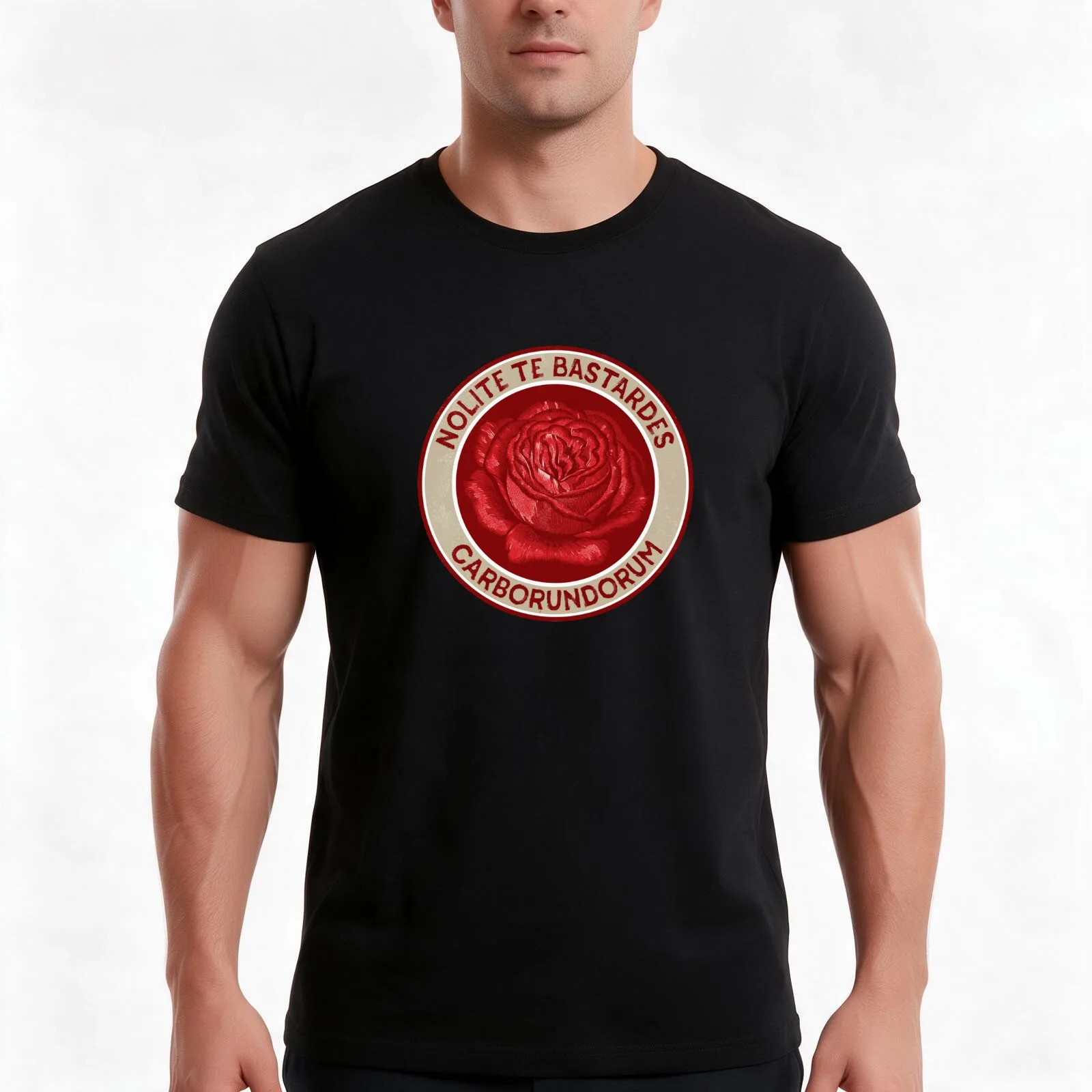 Nolite Te Bastardes Carborundorum T-Shirt, Summer Casual Cotton Tee, Oversized Streetwear Tops, Vintage Graphic Print