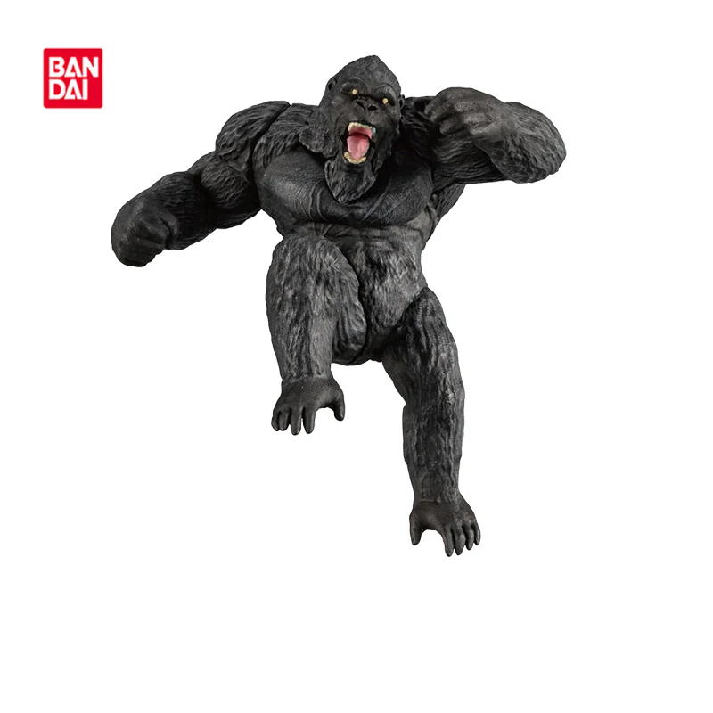 BANDAI Originele Godzilla vs Kong Animatiefilms Randapparatuur Speelgoed Gacha Gashapon Anime Actie Model Figuren Collectie