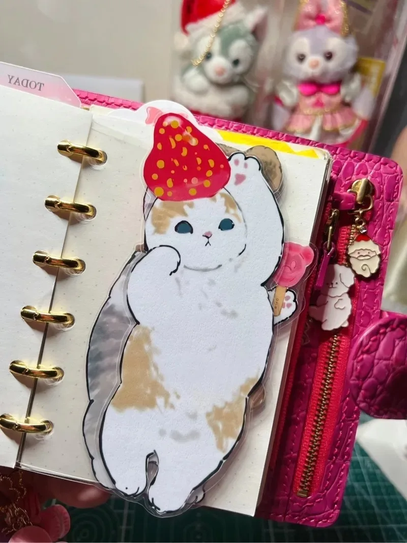 A5/A6/A7/A8 Lovely Cat Double Sides Pattern Loose Leaf Notebook Dividers Cute Index Seperator Diary Planner Stationary