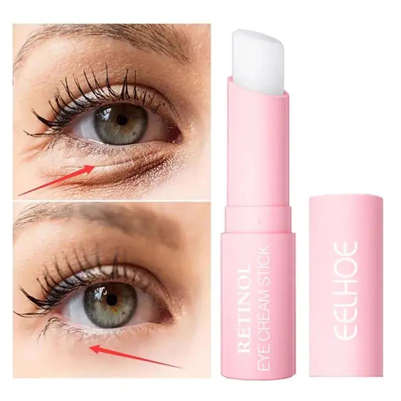 

1PC Retinol Eye Cream Instant Removing Eyes Wrinkle Eyes Dark Circles Bags Remover Moisturizing Stick Beauty Health Cosmetics