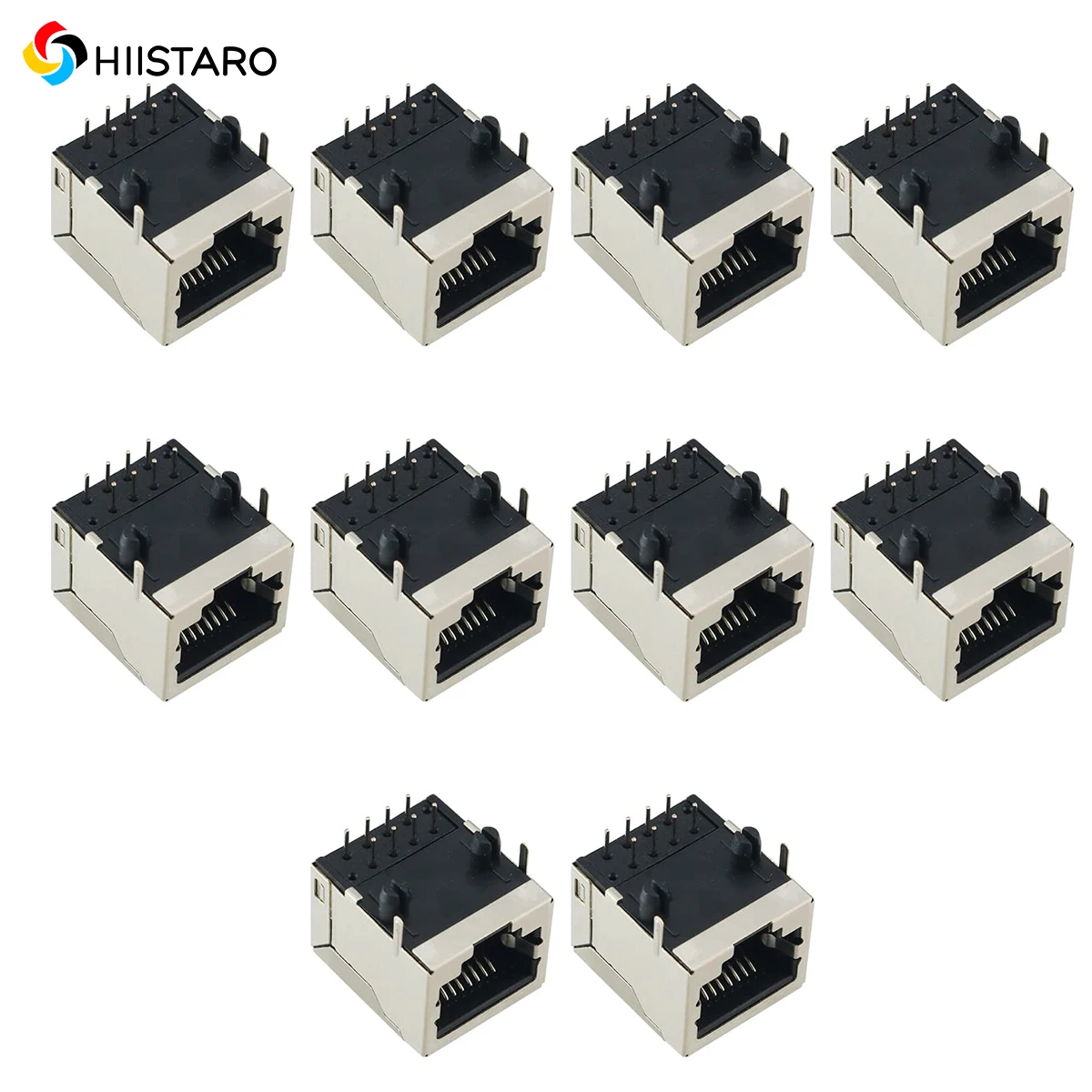 10PCS RJ45 Pcb Jack…