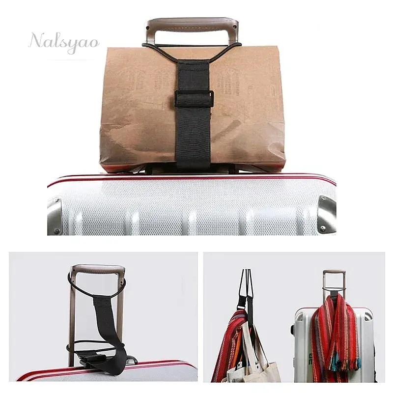Adjustable Elastic Luggage Strap Carrier Baggage Bungee Belts Suitcase Travel Security Carry On Straps