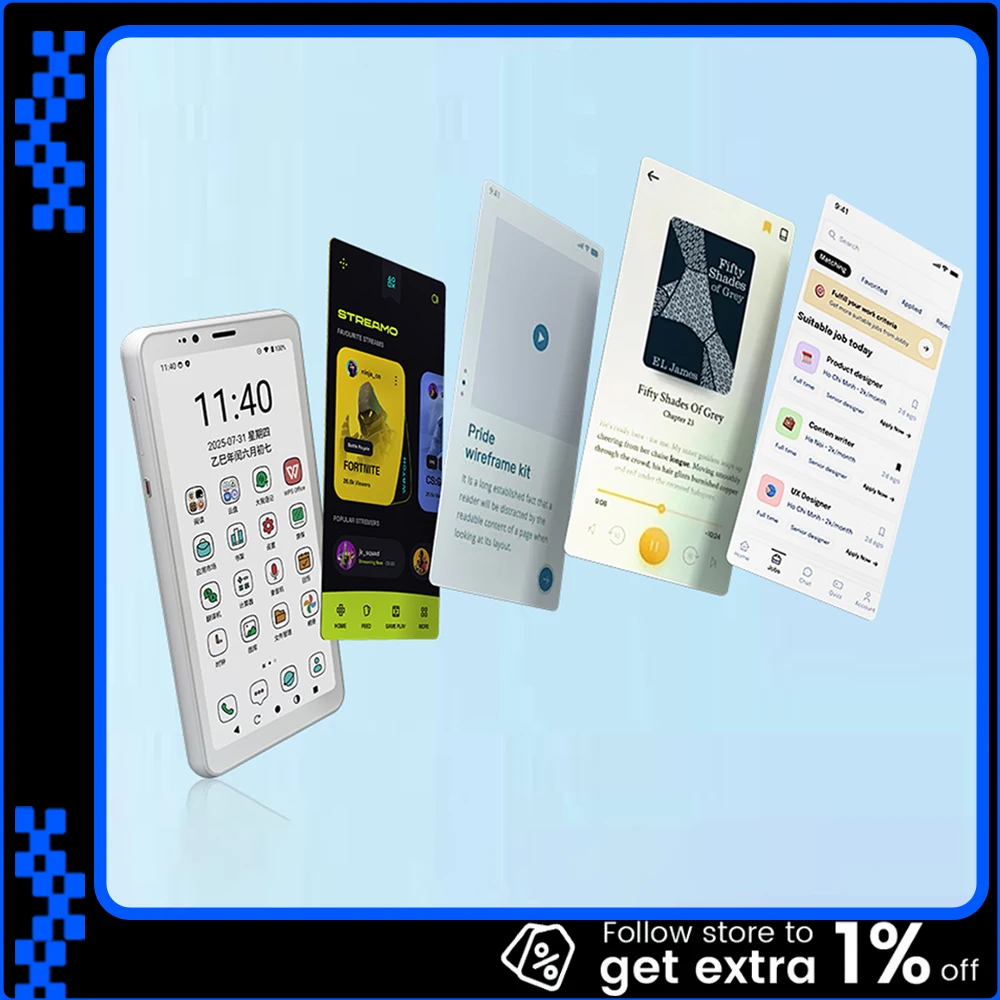 

Устройство чтения электронных книг Bigme Hiberak S, электронная книга E-ink с диагональю 5,84 дюйма, передняя подсветка на 36 уровня, 6 ГБ + 128 ГБ, бумажное устройство для записи с ОС Android 14