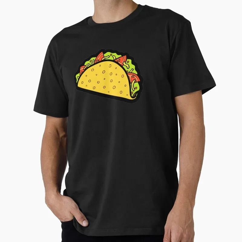 Mexican Street Food Tacos Graphic T Shirt 0915 Unisex Short Sleeve Funny Tee Taco Tuesday Cinco De Mayo Casual Streetwear Tops